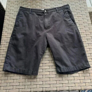 Volcom Men’s Corpo Class Black Chino Shorts Size 36‎